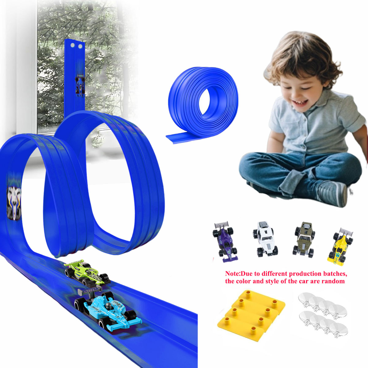Kids Toys Xmas - Net Çanta 13Ft/16.3Ft Esnek Raylı Oyuncak