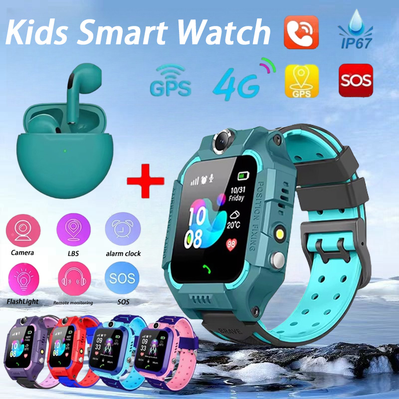 Kids Smartwatch Gps - Yeni çocuklar akıllı saat SOS telefon