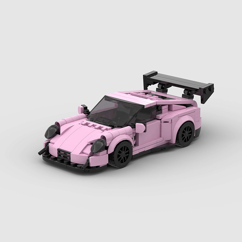 Kids Toys Exhibition - Pembe 911GT3 Rs Spor Hız Araba