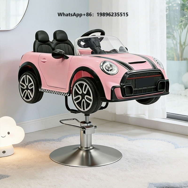 Kids Toys In Wholesale - Toptan Pembe Hidrolik Çocuk Kuaför Salonu