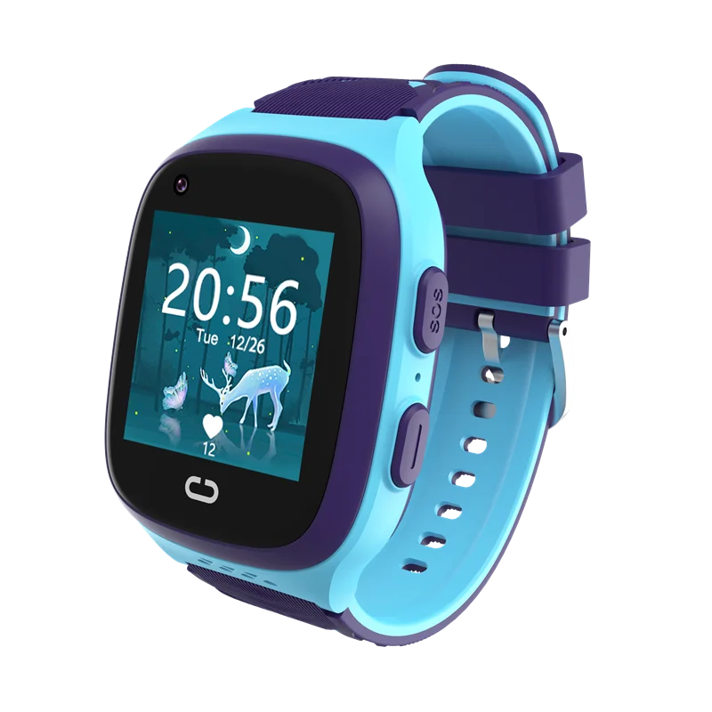 Kids Smartwatch Gps - 4G Çocuk Akıllı Saati SOS Su