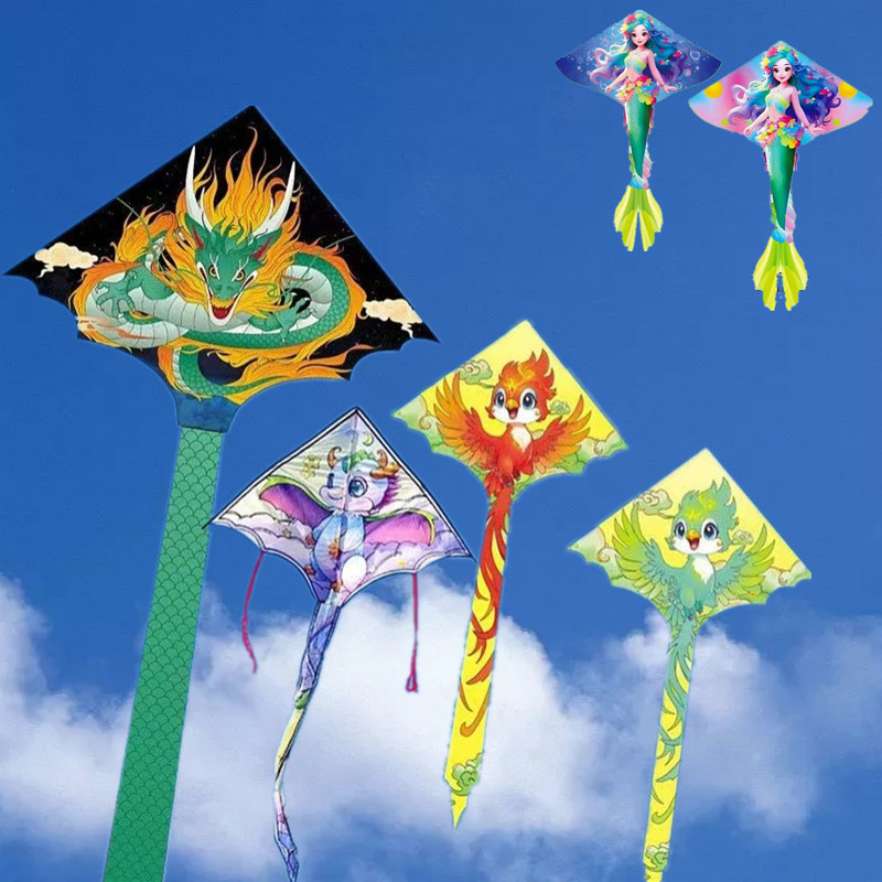 Kite Wind Outdoor - Ejderha uçurtma sinek oyuncaklar çocuklar için