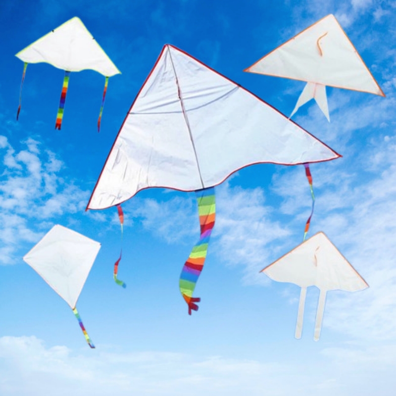 Kite Wind Outdoor - 2 adet diy uçurtma naylon kumaş