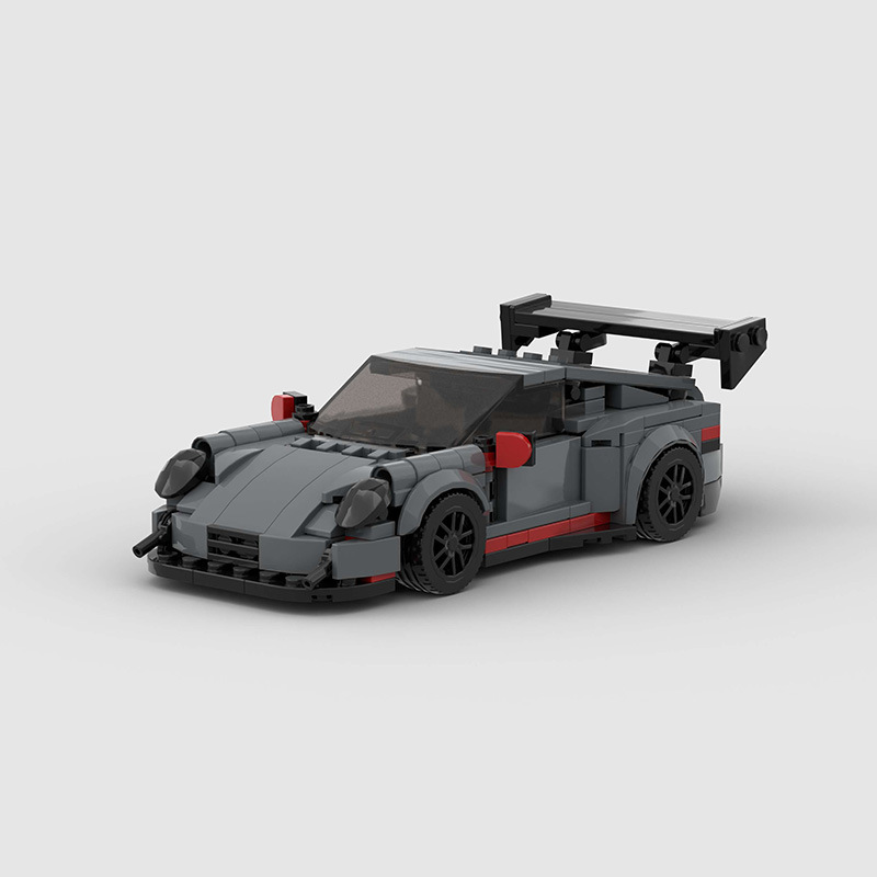 Kids Toys Exhibition - Siyah 911GT3 Rs Spor Hız Araba