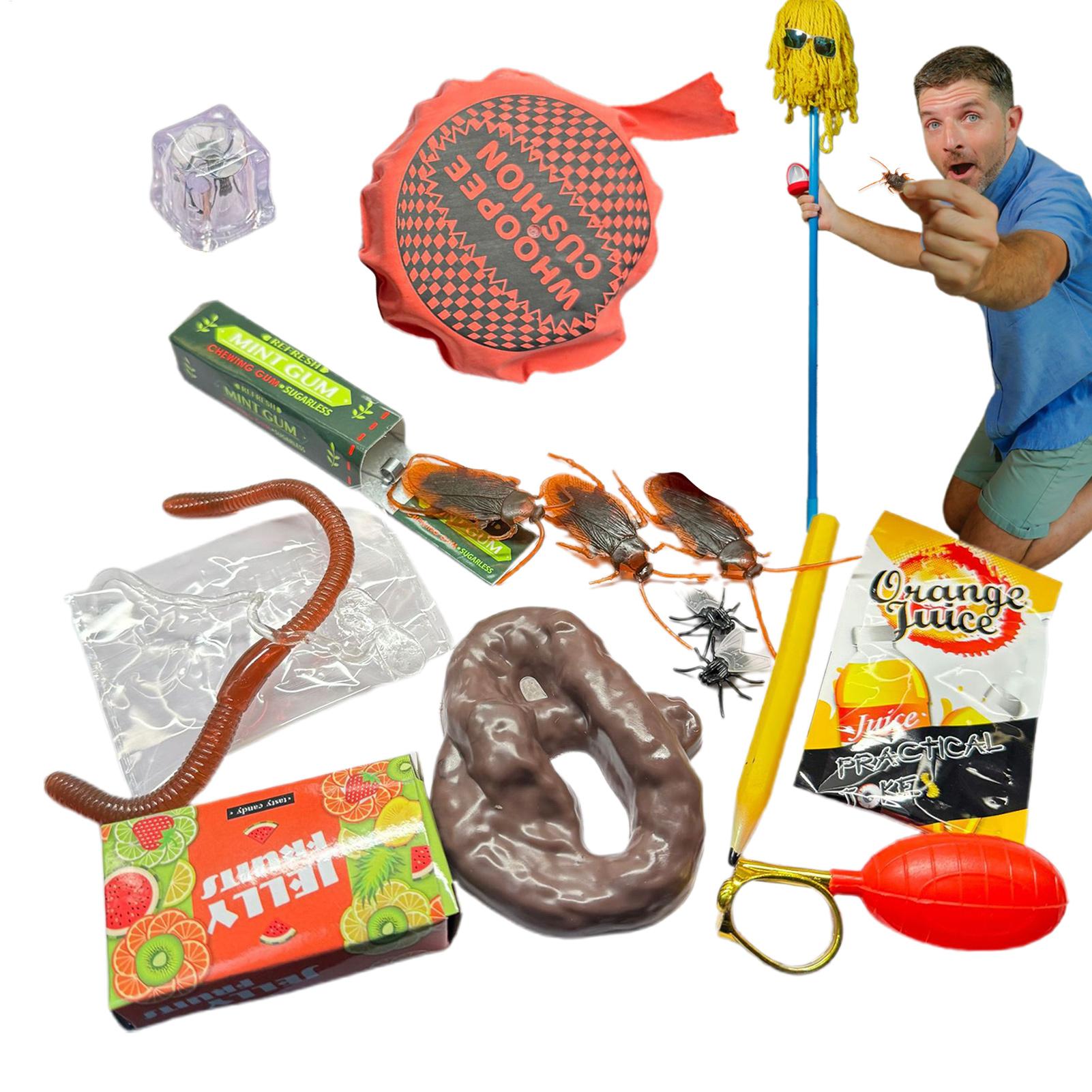 Kids Toys In Wholesale - Şaka Seti Komik Şaka Kutusu Çocuklar