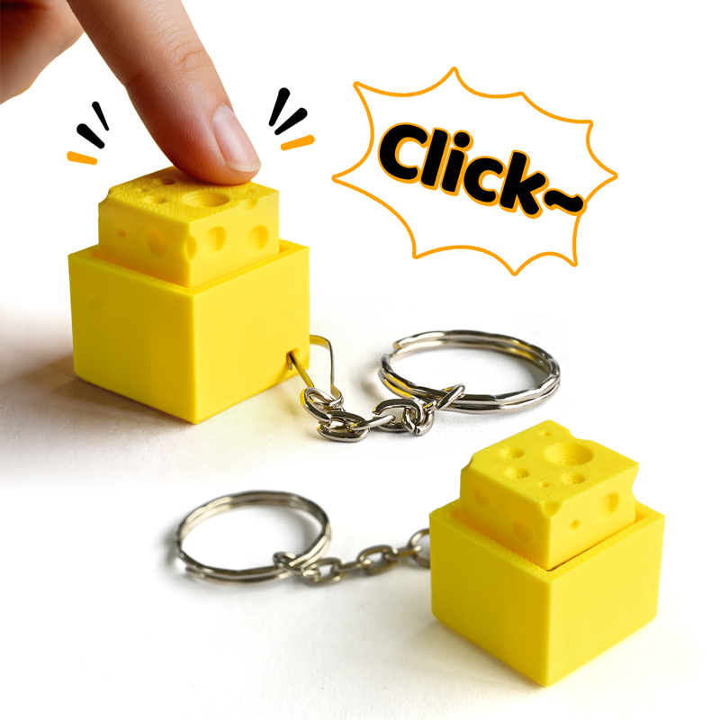 3D Baskılı Peynirli Anahtar Fi - Kids Toys Return Gift incelemesi ve fiyatı