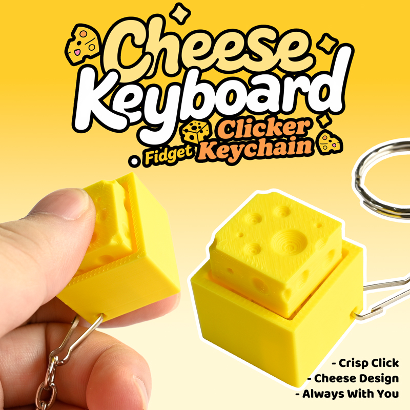 3D Baskılı Peynirli Anahtar Fi - Kids Toys Return Gift incelemesi ve fiyatı