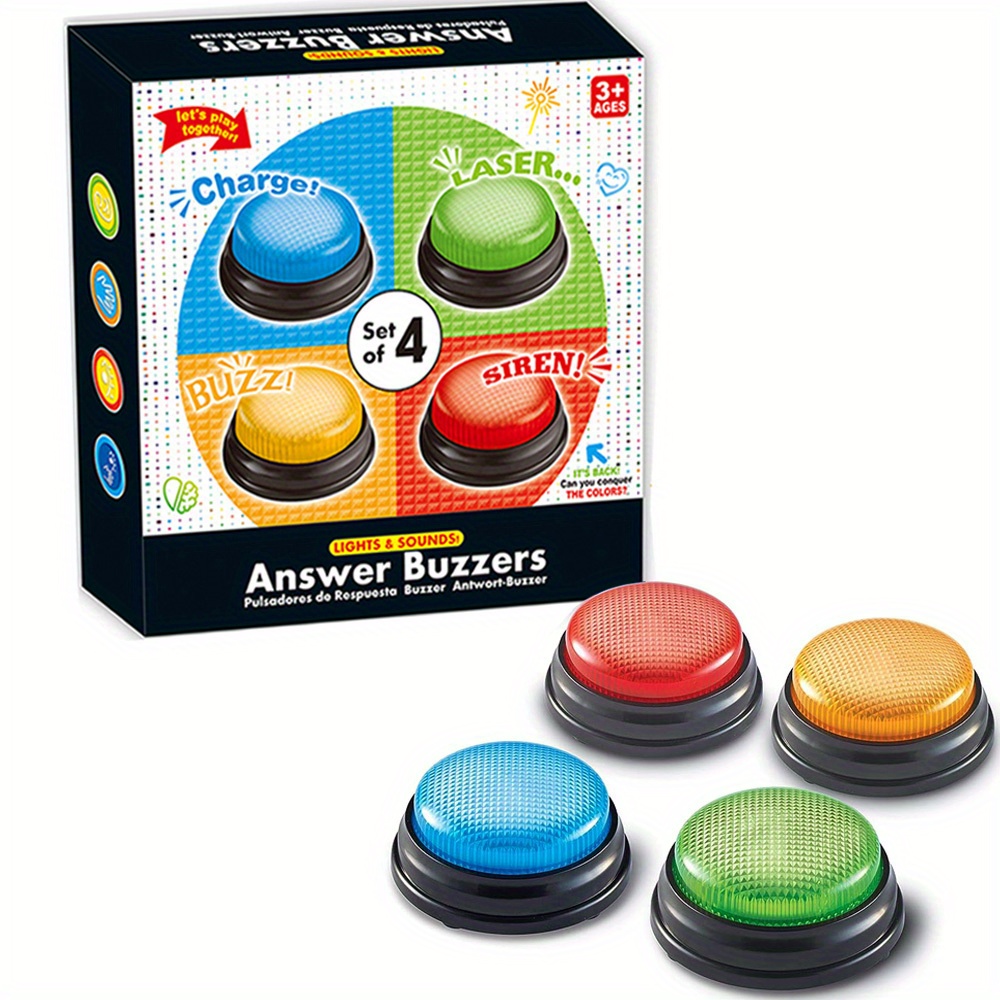 4 adet Işık ve Sesler Buzzer O - Kids Toys Return Gift incelemesi ve fiyatı
