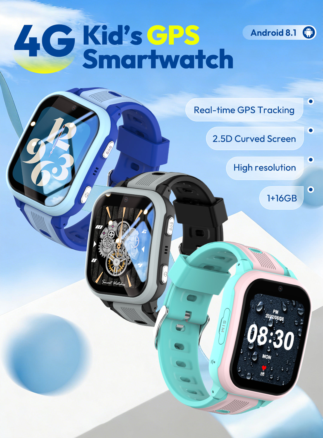 Wonlex 4G Çocuklar için Akıllı - Kids Smartwatch Gps incelemesi ve fiyatı