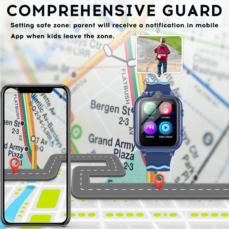 Yoateo Akıllı Çocuk Saati 4G K - Kids Smartwatch Gps incelemesi ve fiyatı