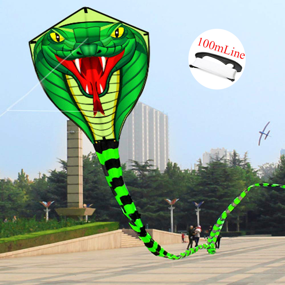 Büyük 8/15m Yılan / Güçlü Kobr - Kite Wind Outdoor incelemesi ve fiyatı