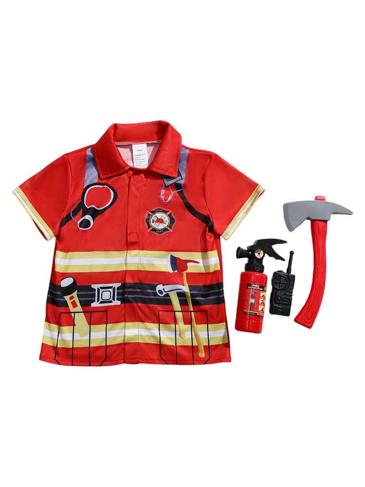 Çocuk İtfaiyeci Tarzı Gömlek v - Kids Toys Return Gift incelemesi ve fiyatı
