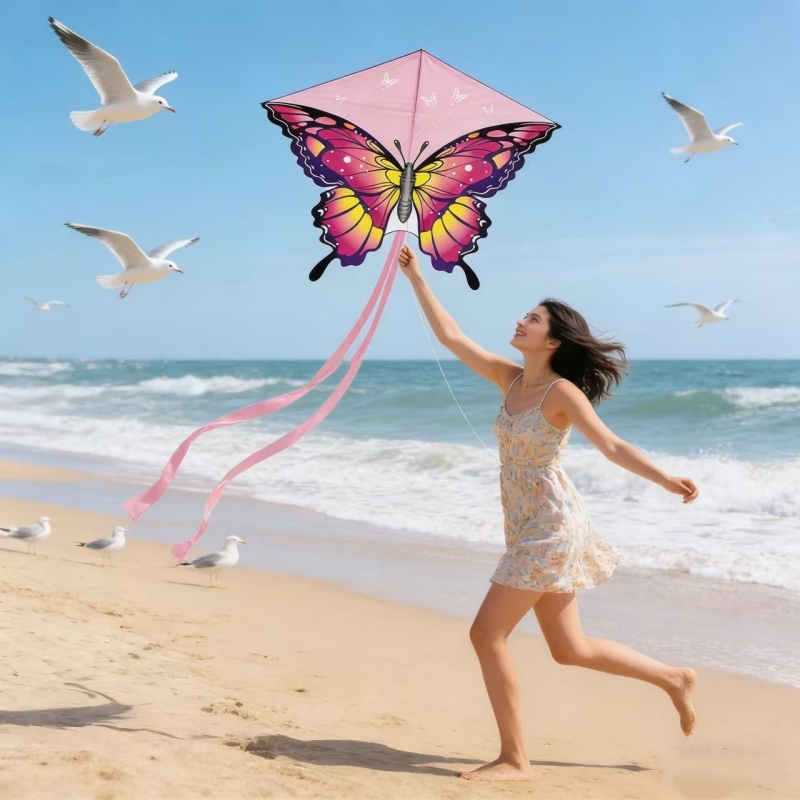 140 cm Kelebek uçurtmalar çocu - Kite Wind Outdoor incelemesi ve fiyatı