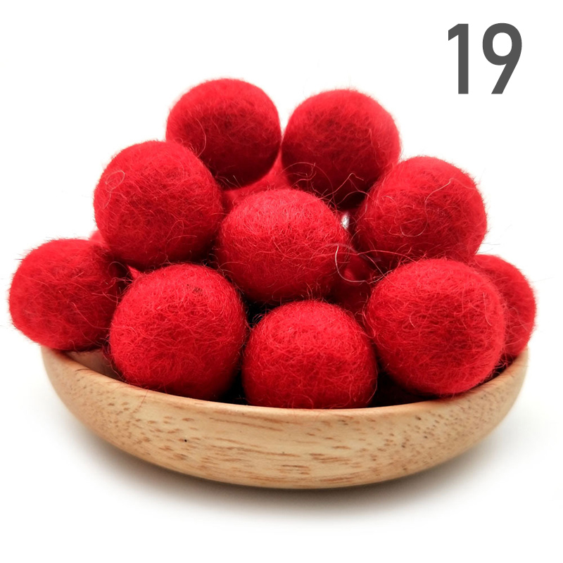 10/30 adet 2 cm Yün Keçe Topla - Kids Toys In Wholesale incelemesi ve fiyatı