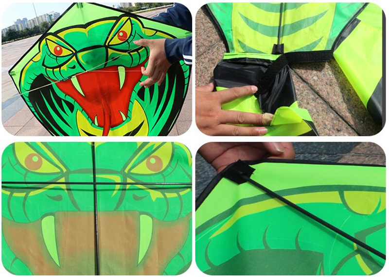 15 m Büyük çocuklar için yılan - Kite Wind Outdoor incelemesi ve fiyatı