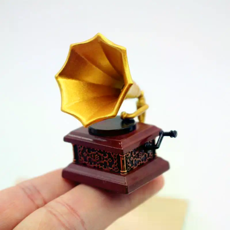 Dollhouse Vintage Fonograf Min - Kids Toys Return Gift incelemesi ve fiyatı