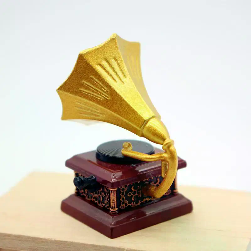 Dollhouse Vintage Fonograf Min - Kids Toys Return Gift incelemesi ve fiyatı