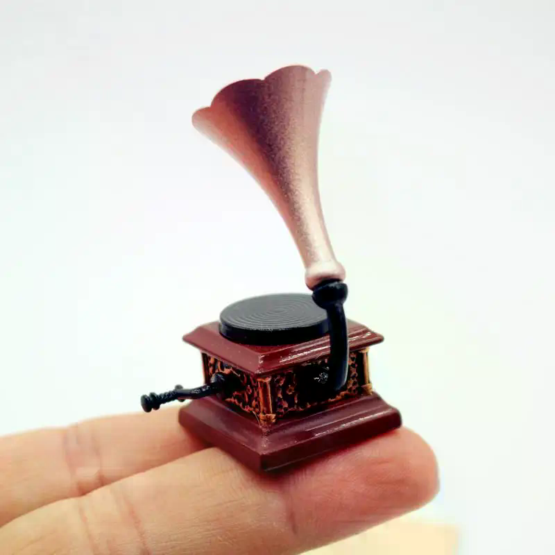 Dollhouse Vintage Fonograf Min - Kids Toys Return Gift incelemesi ve fiyatı