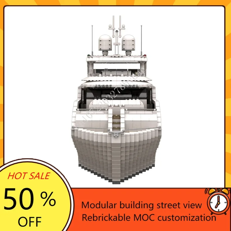 4657 adet özel MOC süper yat s - Kids Toys Xmas incelemesi ve fiyatı