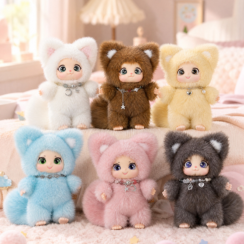 18cm Yeni Sevimli Aile Tilki P - Kids Toys Animal incelemesi ve fiyatı