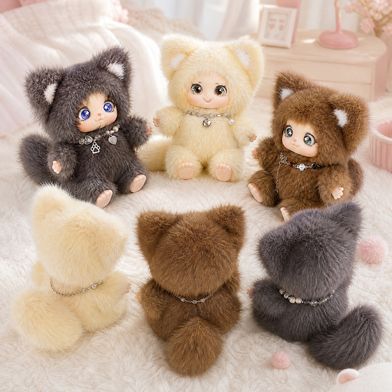 18cm Yeni Sevimli Aile Tilki P - Kids Toys Animal incelemesi ve fiyatı